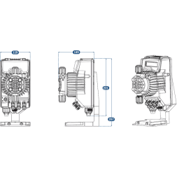 Аналоговый дозирующий насос Tekna EVO AKL600NHH0000