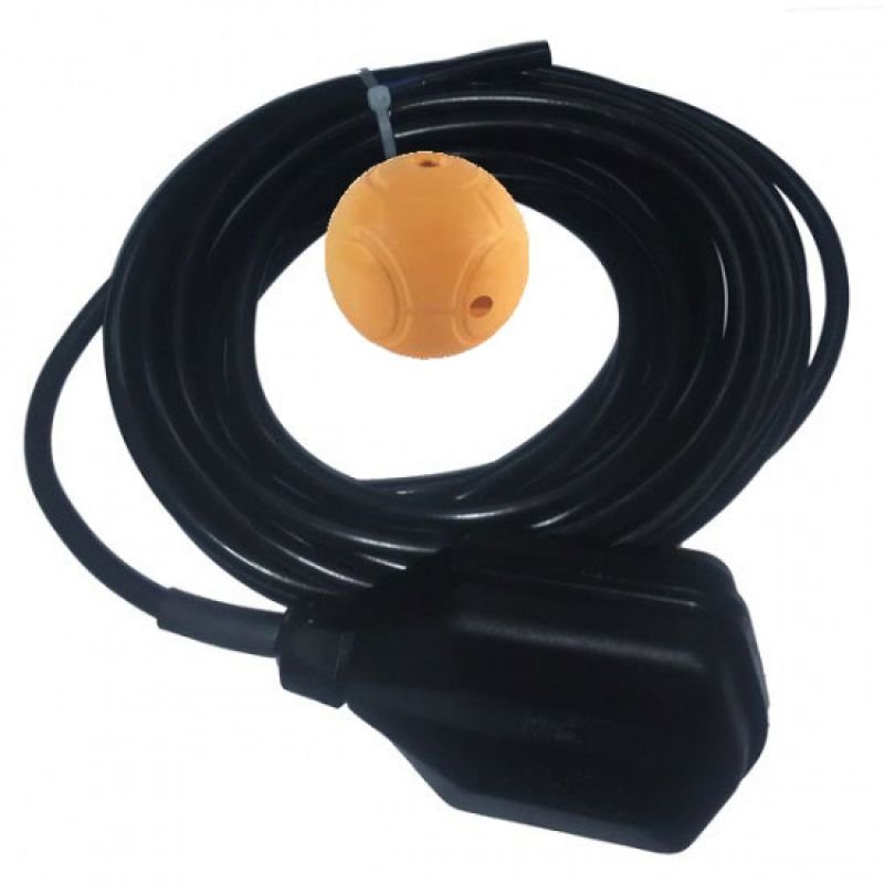 Поплавковый выключатель FOX VVF H05 3X1 - DOUBLE FUNCTION (d 7,5mm), с кабелем PVC 3м- SHELL