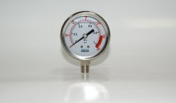 Манометр жидконаполненный радиальный PG 150