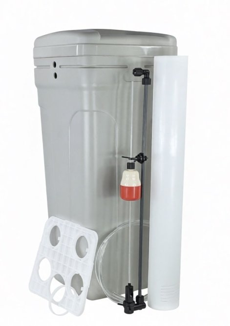 Солевой бак Arclion 70 (в комплекте), 70л., серый