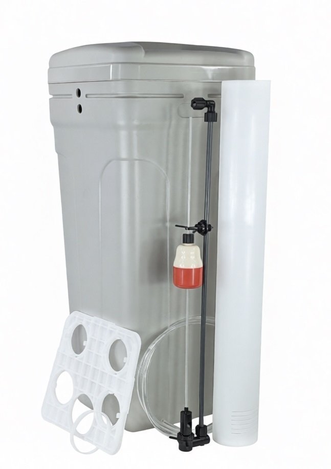 Солевой бак Arclion 70 (в комплекте), 70л., серый