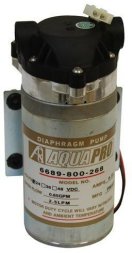 AQUAPRO PM6691 Бустерный насос 48 В без блока питания, 200-400GPD, с фитингами JC4046