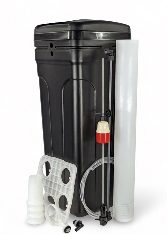 Солевой бак Arclion 70 (в комплекте), 70л., черный