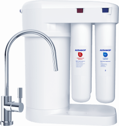 Фильтр для умягчения воды Аквафор WS1000-Si/0.8 + подарок Морион DWM-101SN