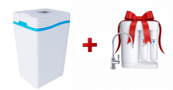 Фильтр для умягчения воды Аквафор WS1000-Si/0.8 + подарок Морион DWM-101SN