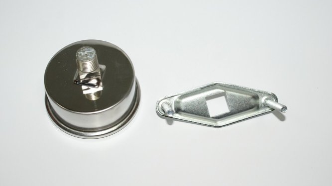 Манометр жидконаполненный осевой PG 400