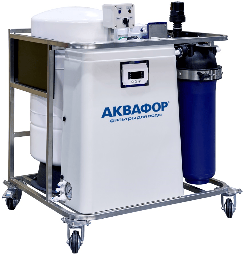 Система обратного осмоса AQUAPHOR APRO-120-UN Black (ПЛК Morion 206)