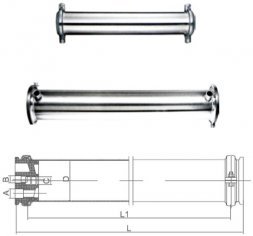 Корпус мембраны стальной (без шва) 4'' SUS 304-4040W