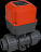 Кран шаровый RUNXIN QQ91103-20 (Q911713-20/24V)