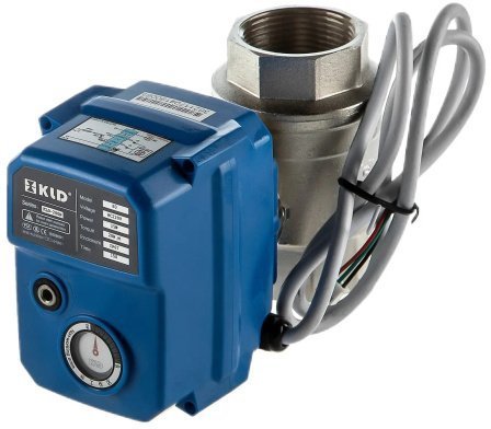 Кран 3-ход. с сервоприводом 1" Т обр. Smart с возвратом