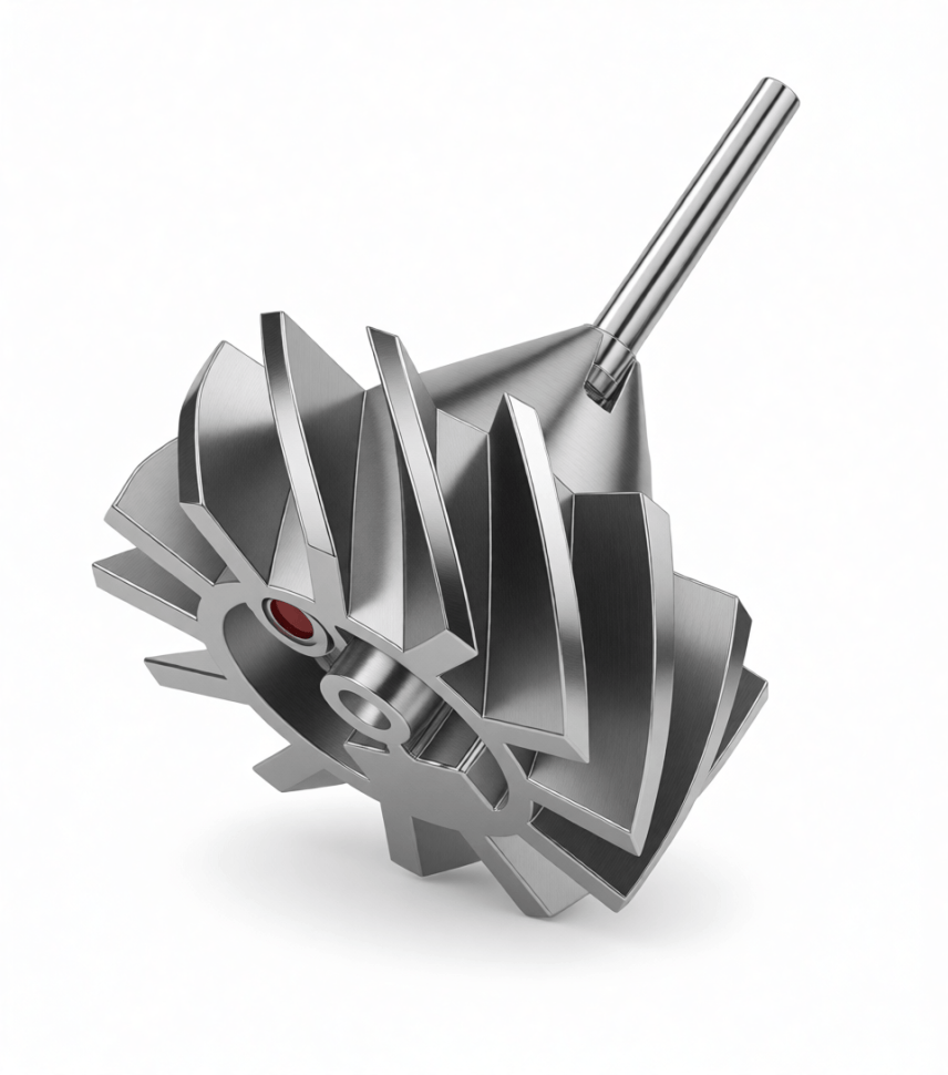 Турбинка в сборе с магнитом 90835В