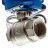 Кран с сервоприводом KLD200 2-х 1 1/4” 220V