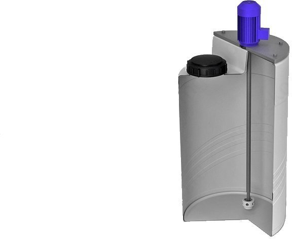 Емкость дозировочная 100 белый с турбинной мешалкой (820х 472х 472)