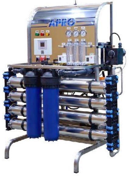 Система обратного осмоса AQUAPHOR APRO-HP-250 SST (PLC Aquaphor, Grundfos, без дозатора)