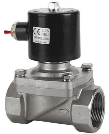 Клапан электромагнитный 25 N/C 1" нержавеющий прямого действия